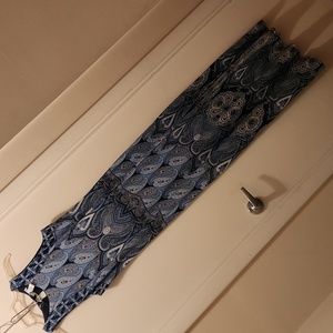 London Times floor length dress